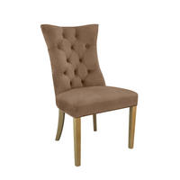 STOLICA  smeđa  drvo, tekstil      - prirodne boje/smeđa, Lifestyle, drvo/tekstil (97/55/64cm) - Xora