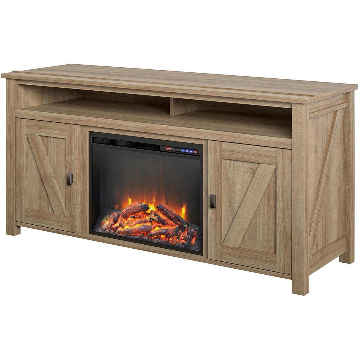 LOWBOARD Franklin  in 151/75/40 cm  - Eichefarben/Braun, Design, Holzwerkstoff/Metall (151/75/40cm) - MID.YOU