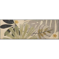 LÄUFER 60/180 cm  - Beige, Design, Kunststoff/Textil (60/180cm) - wash+dry