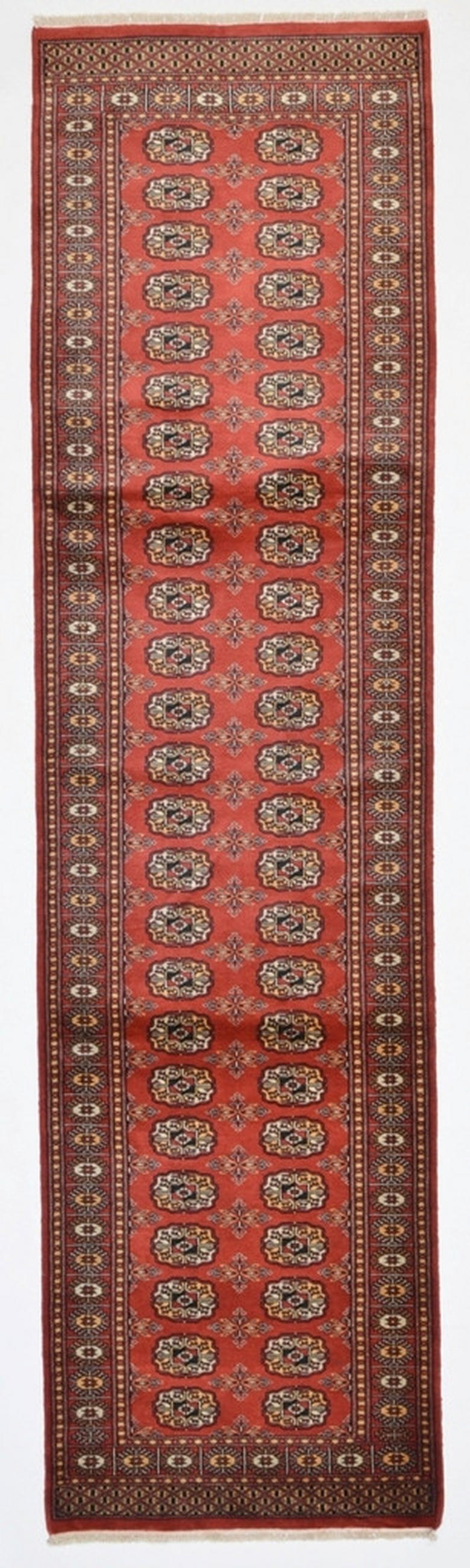 ORIENTALISK MATTA 80/300 cm Bochara Premium Rot Afghan Classic  - röd, Lifestyle, textil (80/300cm) - Cazaris