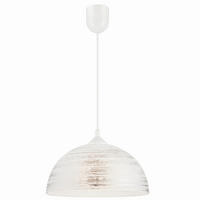 HÄNGELEUCHTE  - Weiß, KONVENTIONELL, Glas/Kunststoff (70/30/30cm)