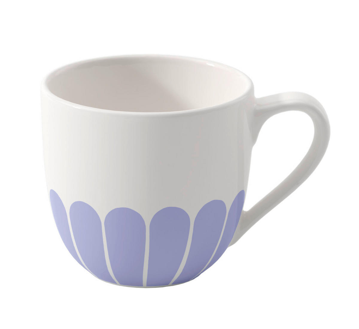 ESPRESSOTASSE Fleur Bleu 70 ml  - Weiss/Hellblau, Design, Keramik (8,5/8,5/6cm) - Villeroy & Boch