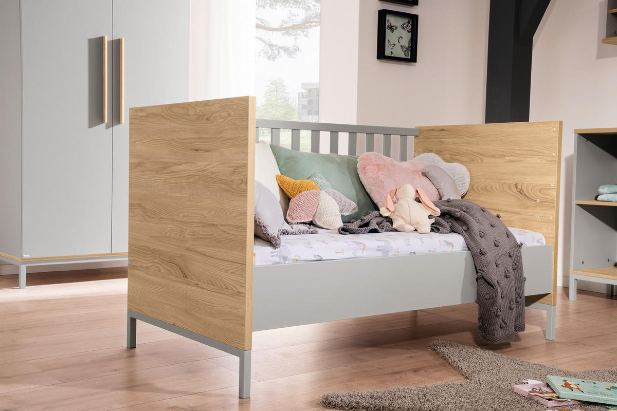 UMBAUSEITEN Benne  139,0/18,4/2,2 cm  - Hellgrau, Basics, Holzwerkstoff (139,0/18,4/2,2cm) - Paidi