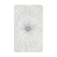 BADTEPPICH Grau, Weiß 80/150 cm  - Weiß/Grau, Basics, Kunststoff/Textil (80/150cm) - WECON HOME BASIC