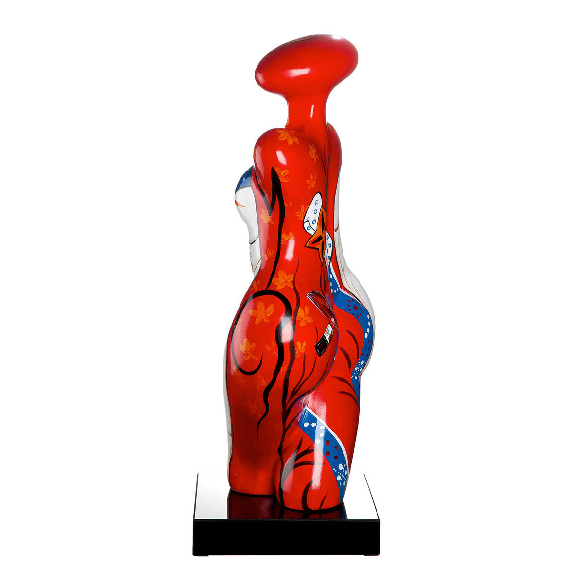 SKULPTUR - Multicolor, Basics, Kunststoff/Stein (32/71/25cm)