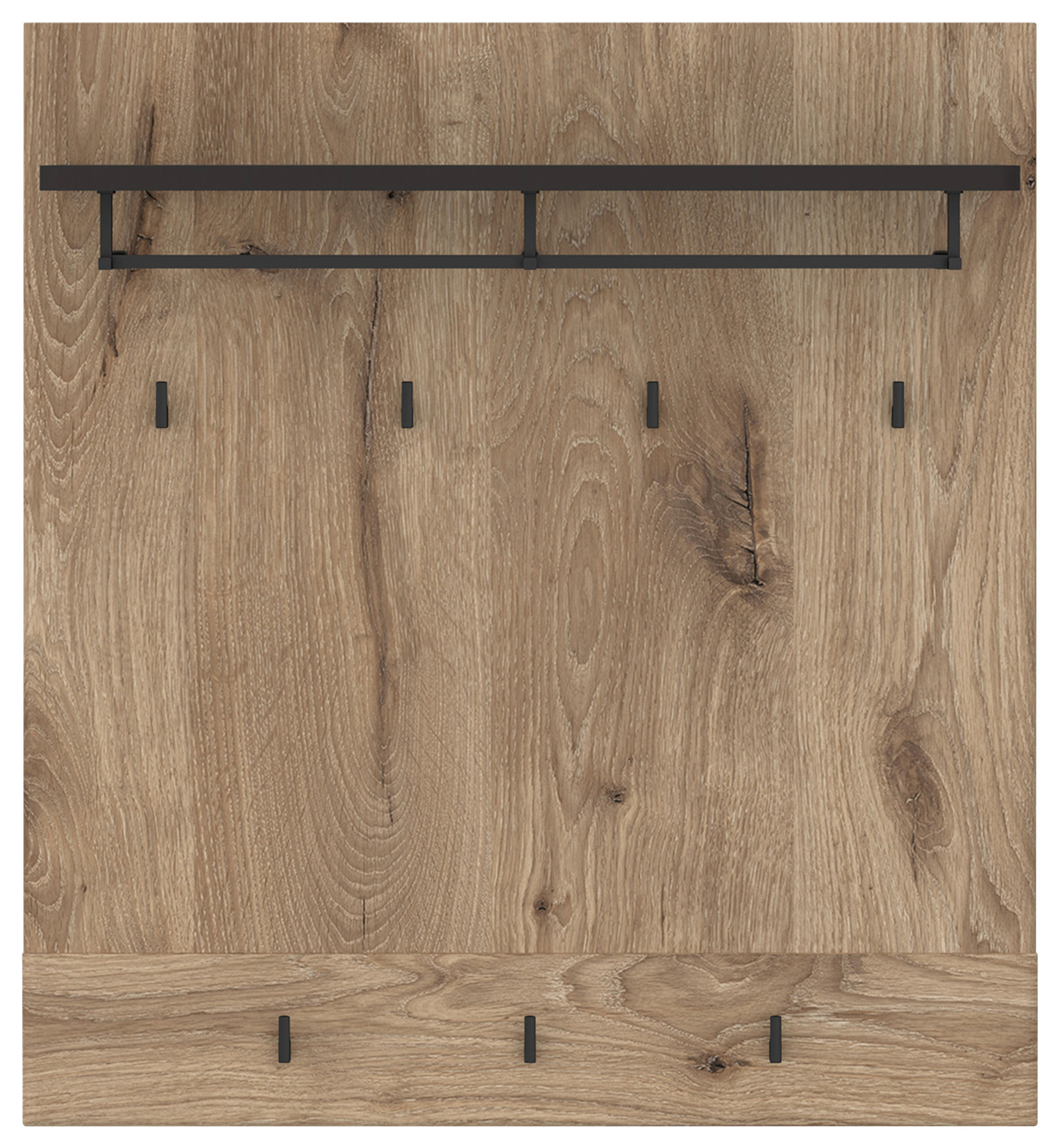 Garderobenpaneel Grano Eichefarben B: 92,8 Cm