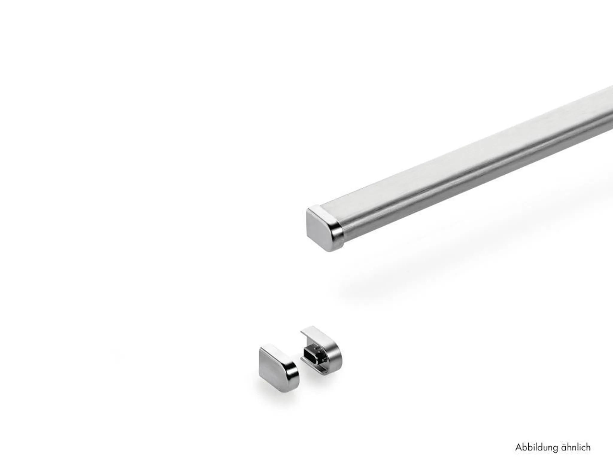 PROFILLEISTEN-SET 150/1,5/2,5 cm  in Edelstahlfarben  - Edelstahlfarben, Basics, Kunststoff/Metall (150/1,5/2,5cm) - HKT