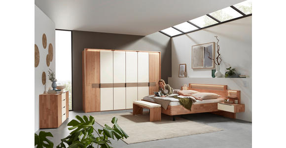 BETTANLAGE - Erlefarben, Natur, Holz (180/200cm) - Valnatura
