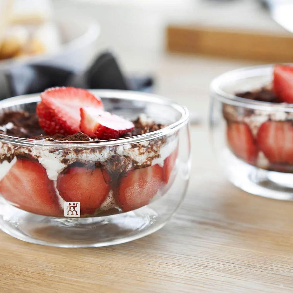 DESSERTGLAS Glas - Klar, Basics, Glas - Zwilling