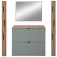 GARDEROBE 4-teilig  in 165/179/37 cm  - Salbeigrün/Eiche Artisan, Design, Holzwerkstoff (165/179/37cm) - Voleo
