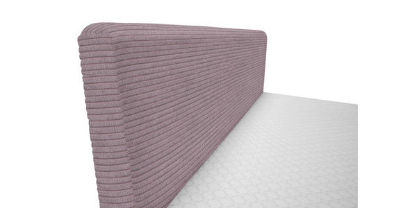 BOXBETT 180/200 cm in Lila - Lila/Schwarz, Design, Holz/Holzwerkstoff (180/200cm) - Xora