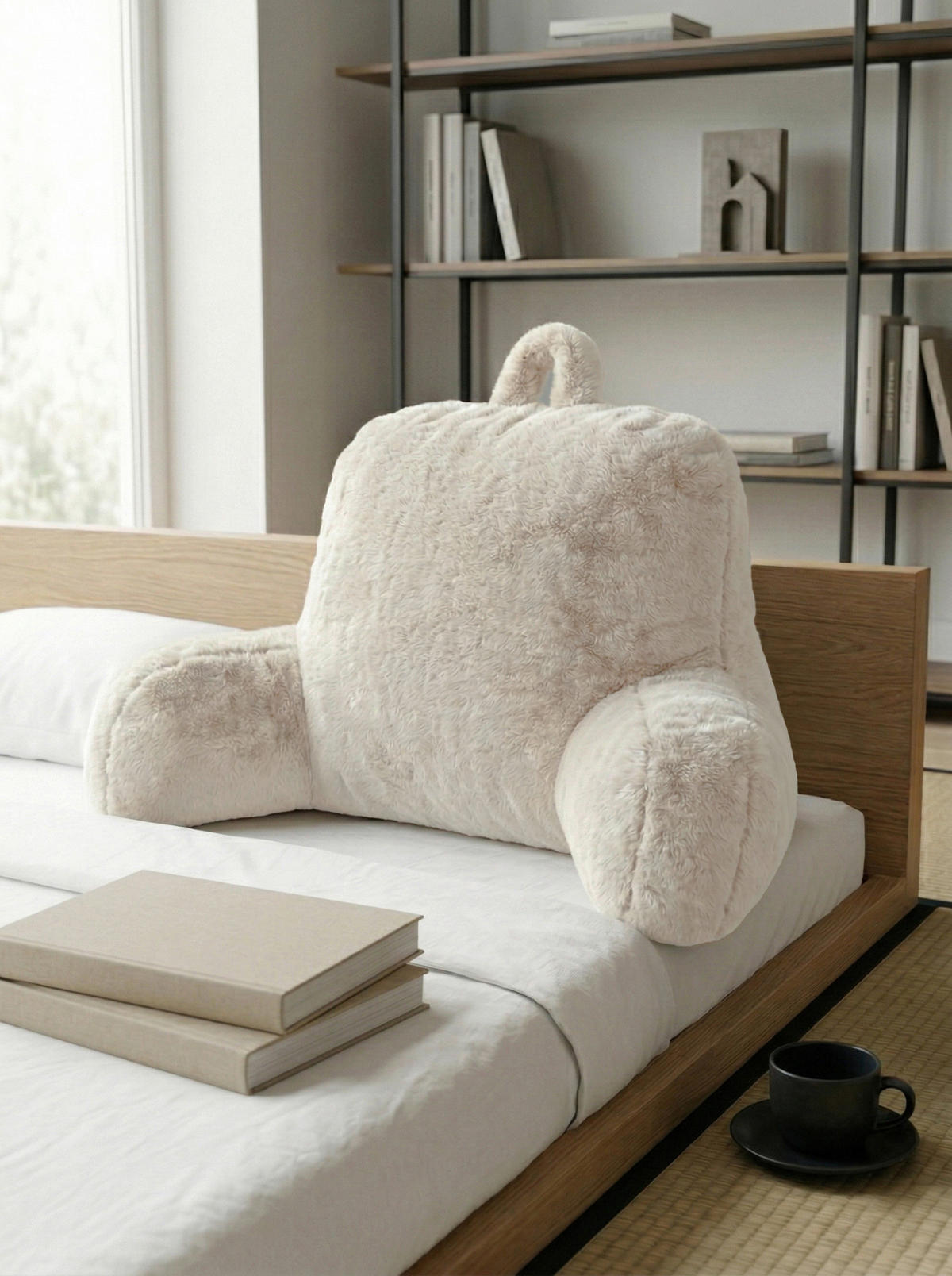 LOUNGEKISSEN Beige Uni  - Beige, Basics, Textil (45/78cm) - Novel