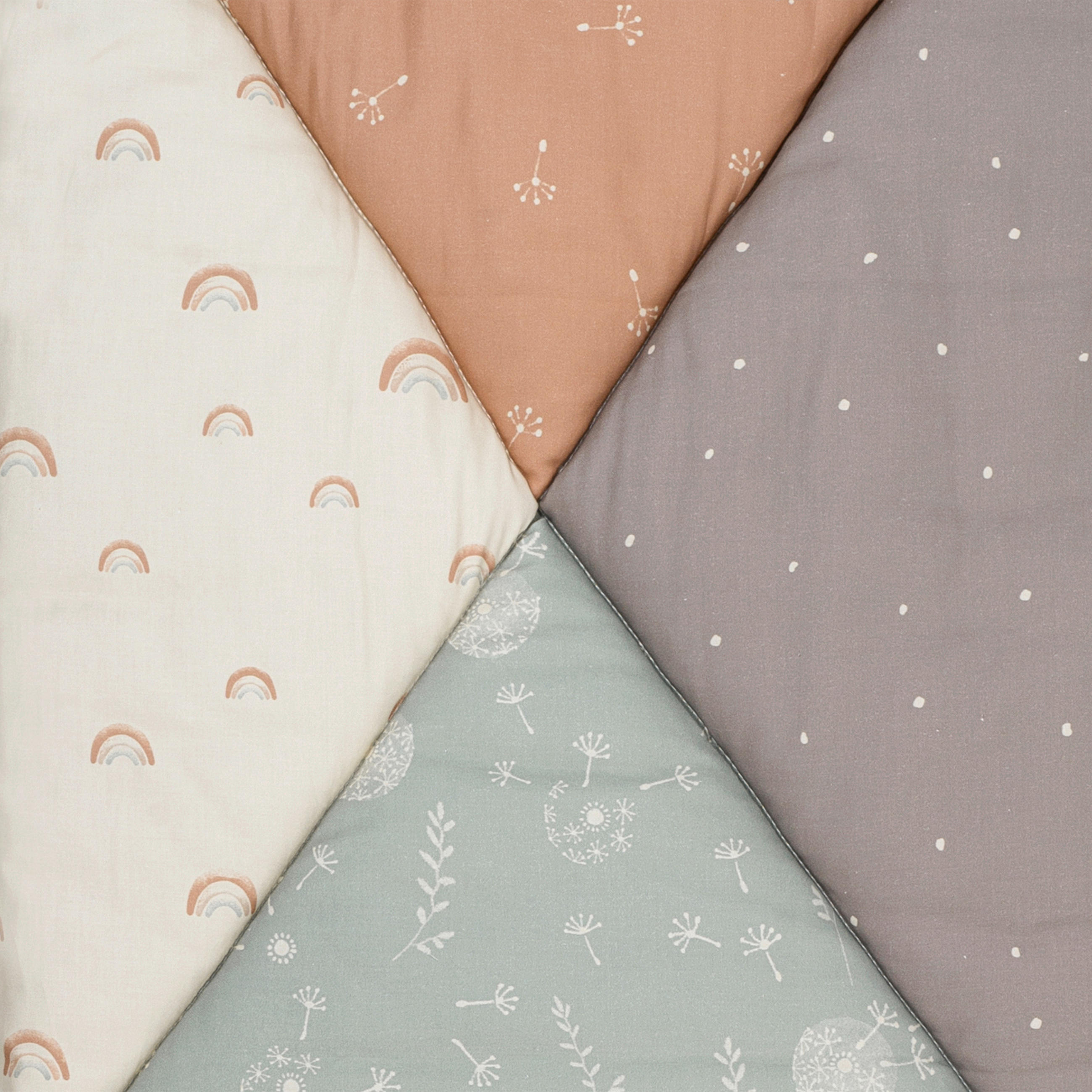 KRABBELDECKE 95/135 cm  - Multicolor, Natur, Textil (95/135cm) - Zöllner