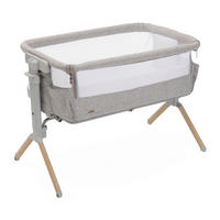 BEISTELLBETT Next2Me Armonia  - Hellgrau, Basics, Textil/Metall (99/69/83/55,5cm) - Chicco