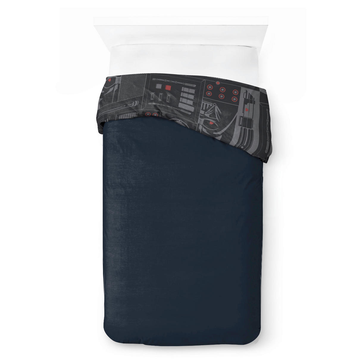 KINDERBETTWÄSCHE Star Wars Classic Dark Side Vader 200/137 cm  - Schwarz, Basics, Textil (200/137cm)