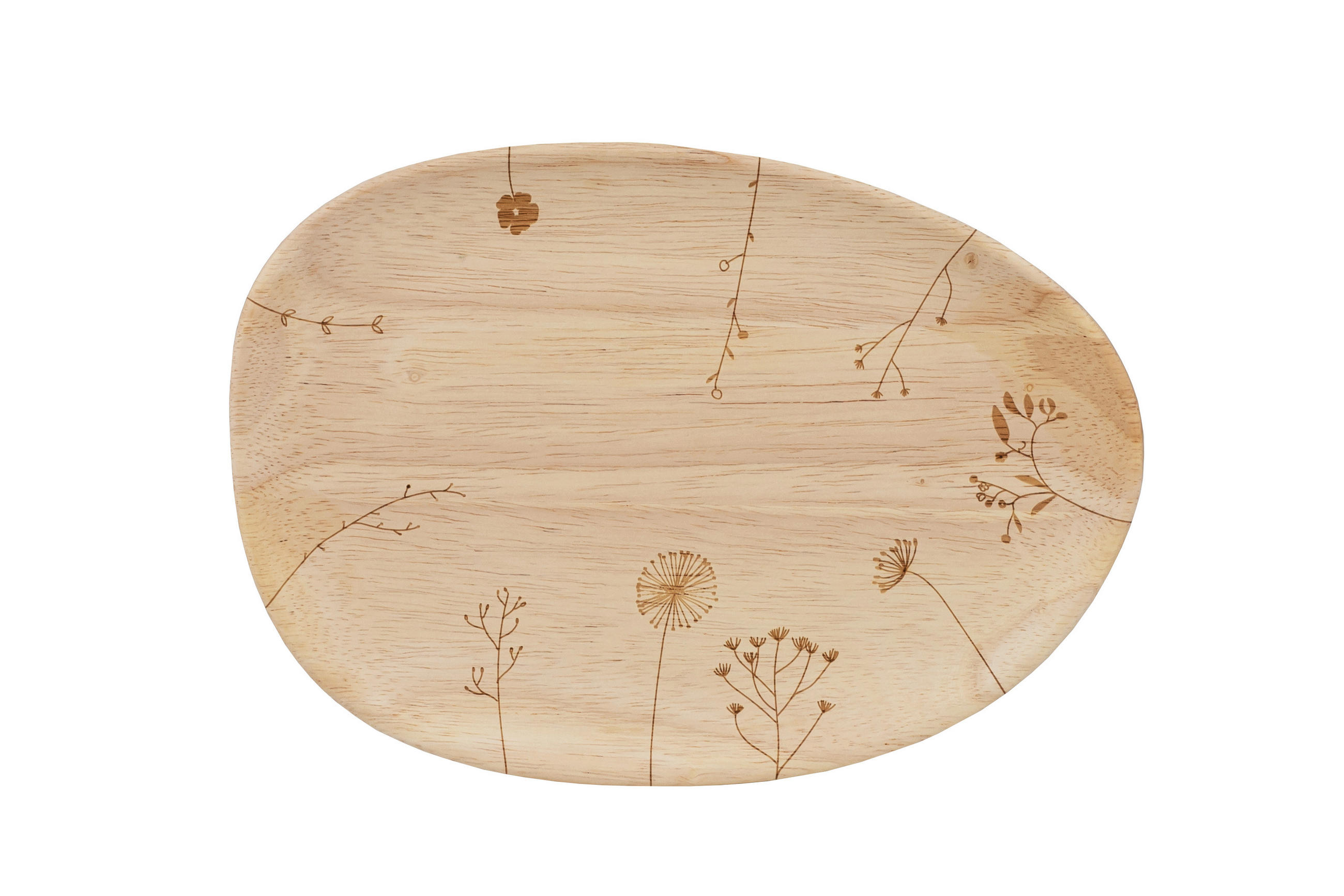 DEKOTABLETT   20,5/14,5/1,5 cm   - Basics, Holz (20,5/14,5/1,5cm) - Räder