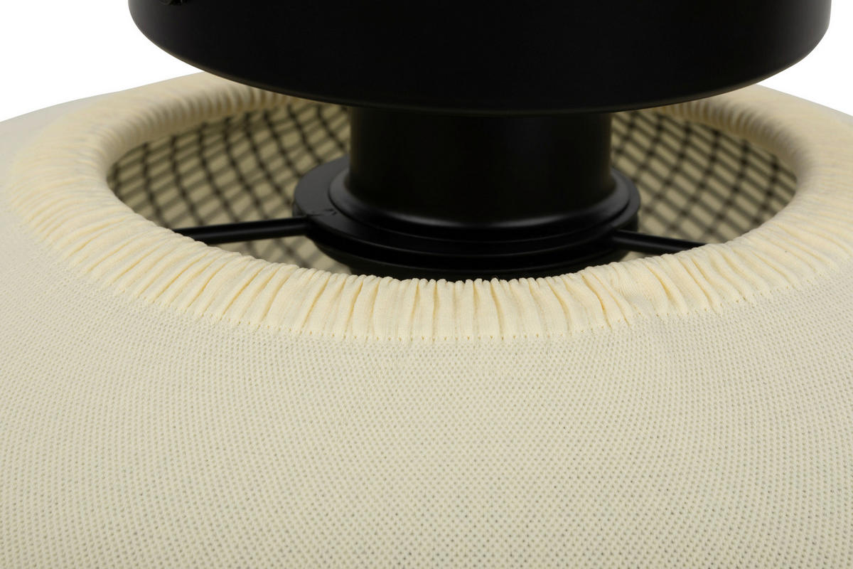 DECKENLEUCHTE 50/26,4 cm   - Beige, Design, Textil/Metall (50/26,4cm) - Collet's Monde