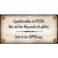 DEKOPANEEL Text 20/40/0,3 cm  - Creme, Basics, Holz (20/40/0,3cm)