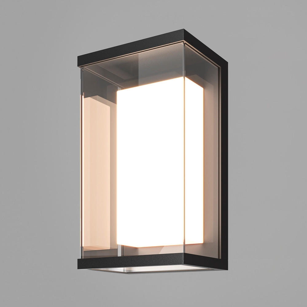 AUßENWANDLEUCHTE 15,2/11,5/26,5 cm   - Schwarz, MODERN, Metall (15,2/11,5/26,5cm) - MAYTONI