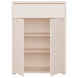 SCHUHSCHRANK  in 74,5/99,1/34,9 cm  - Sandfarben/Grau, MODERN, Holzwerkstoff/Kunststoff (74,5/99,1/34,9cm) - Carryhome