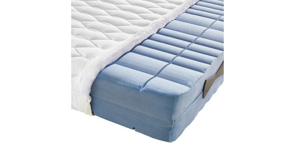 KALTSCHAUMMATRATZE 90/200 cm Höhe ca. 21 cm  - Weiß, Basics, Textil (90/200cm) - Sleeptex