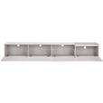 LOWBOARD  240/28/32 cm  hängend  - Kaschmir, KONVENTIONELL, Holzwerkstoff (240/28/32cm) - Xora