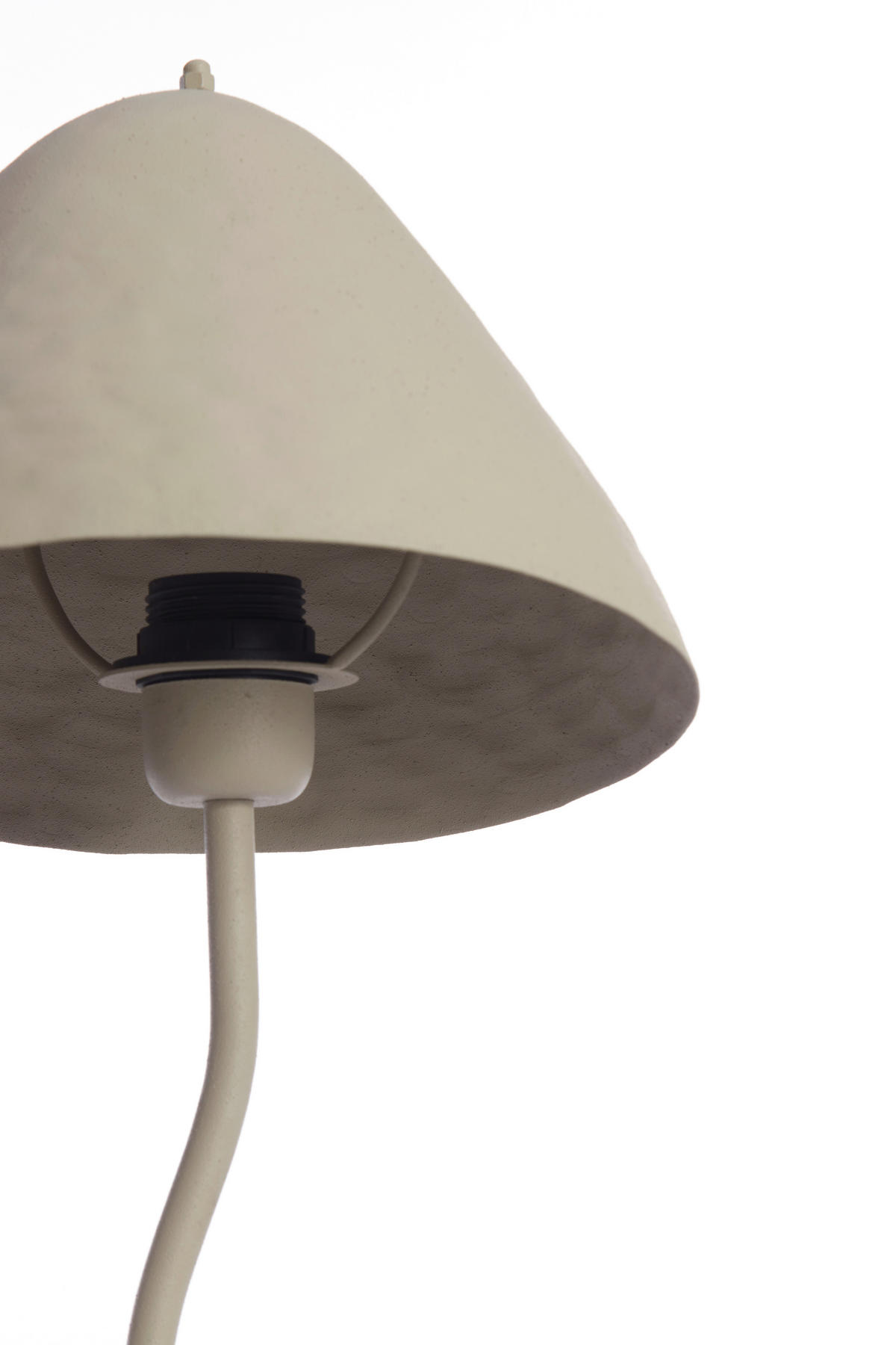 TISCHLEUCHTE ELIMO 25/50 cm   - Hellgrau, Basics, Metall (25/50cm) - Light & Living
