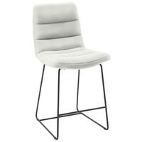 TRESENSTUHL - Schwarz/Weiß, Design, Textil/Metall (52/106/66cm) - Dieter Knoll