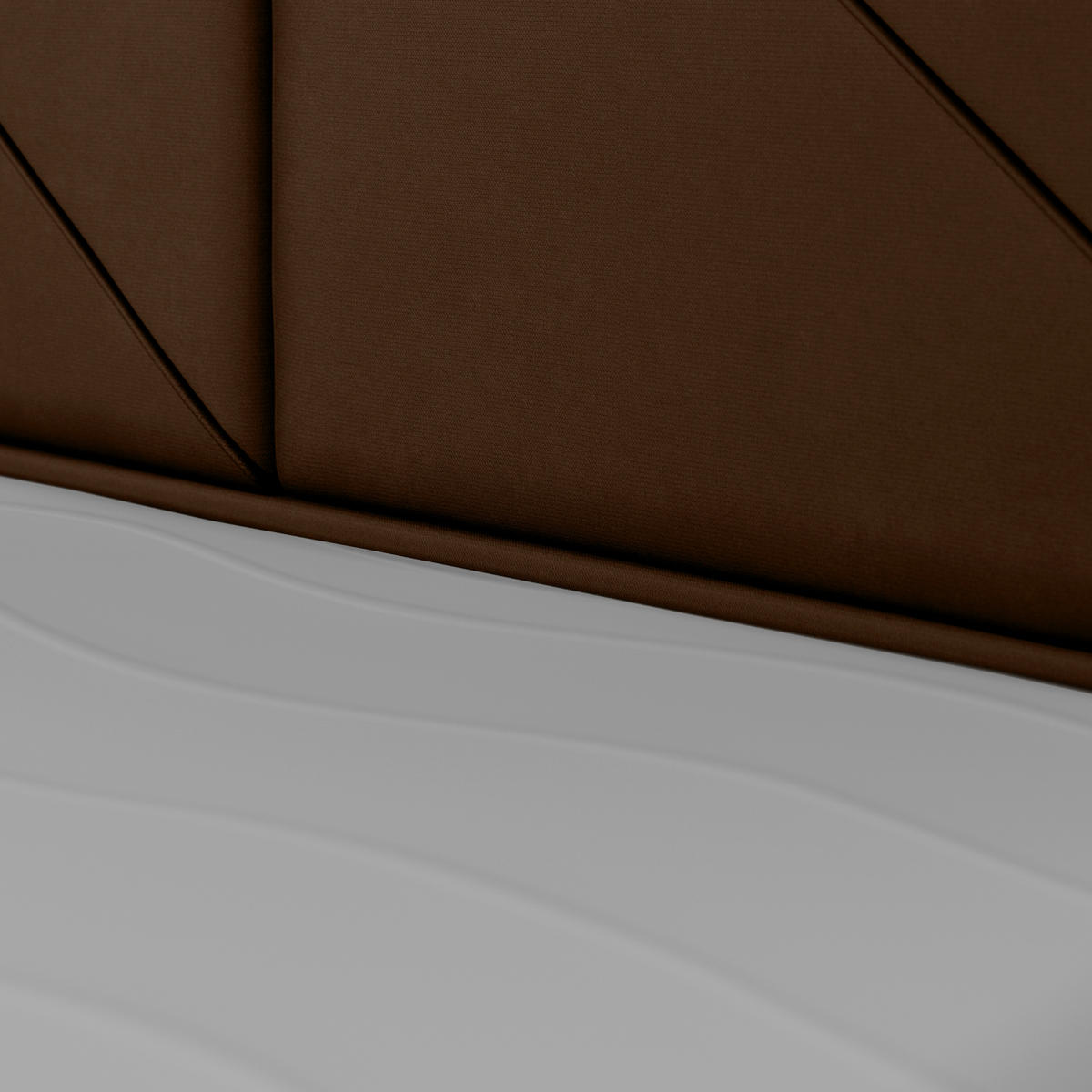 BOXSPRINGBETT 140/200 cm  in Braun  - Braun, Modern, Holz/Kunststoff (140/200cm) - MID.YOU