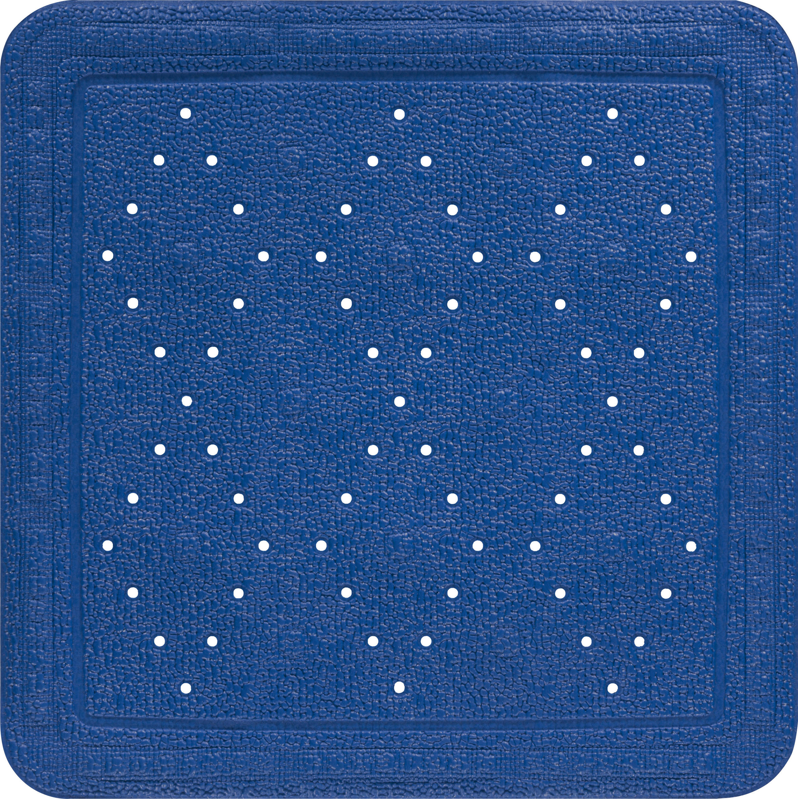 DUSCHEINLAGE - Blau, Basics, Kunststoff (55/55cm) - Grund