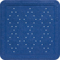 DUSCHEINLAGE - Blau, Basics, Kunststoff (55/55cm) - Grund