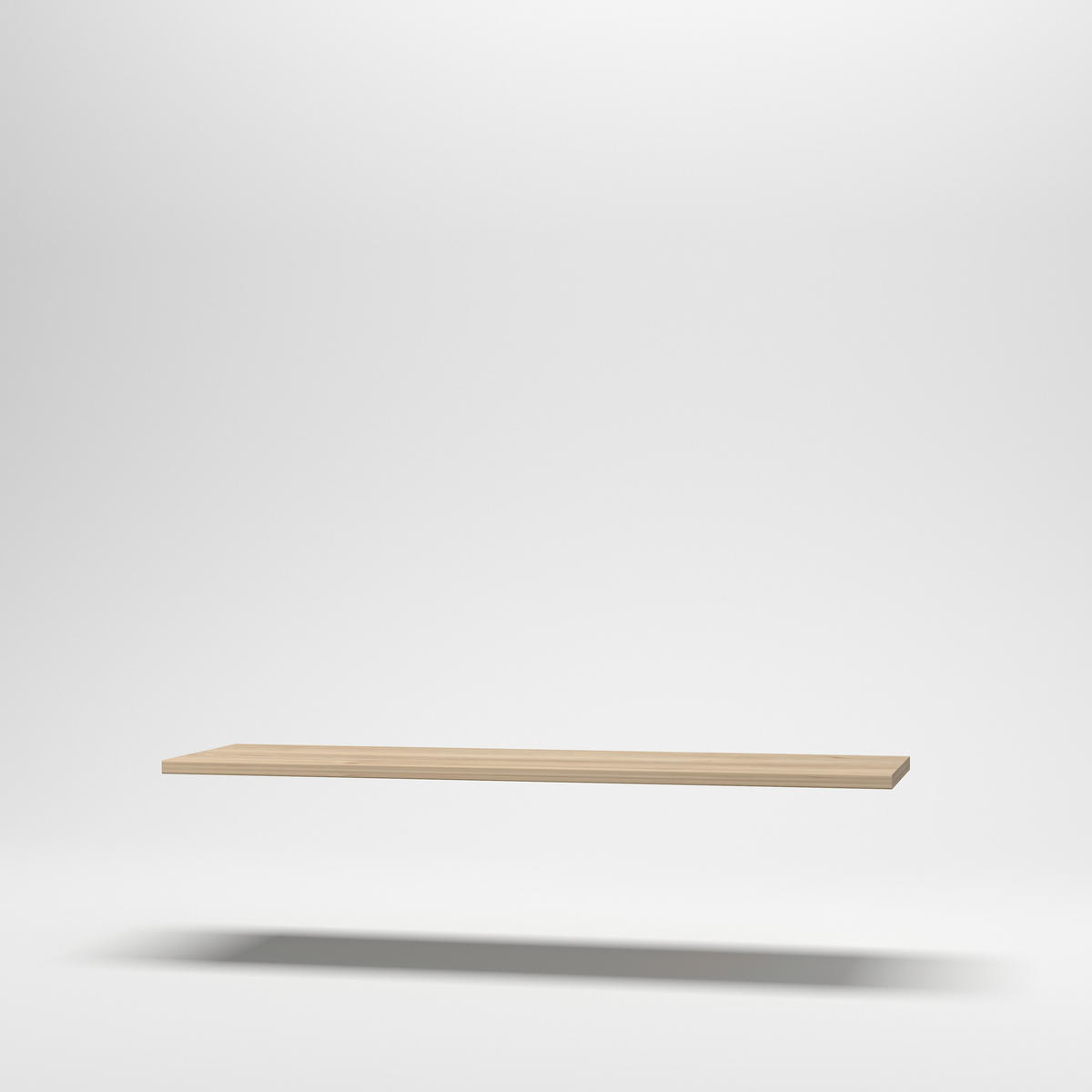 MUNKALAP 262/3,8/60 cm  - tölgyfa színű, Basics, fa (262/3,8/60cm) - Carryhome