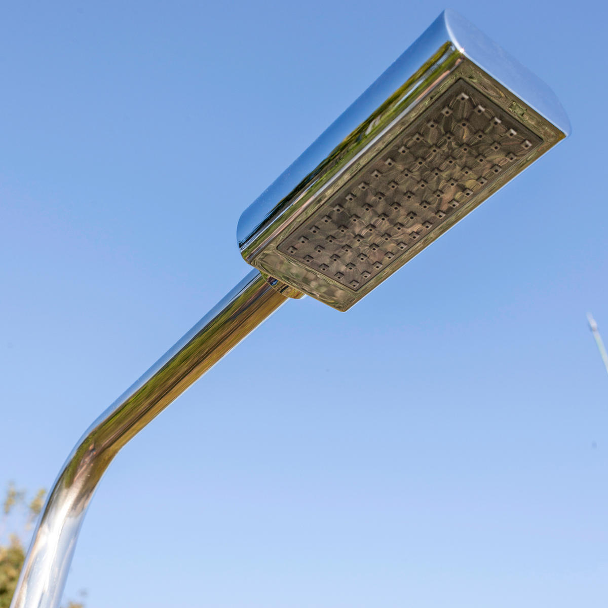 TRÄDGÅRDSDUSCH - stålfärgad, Klassisk, metall (4,3/216cm) - Gre