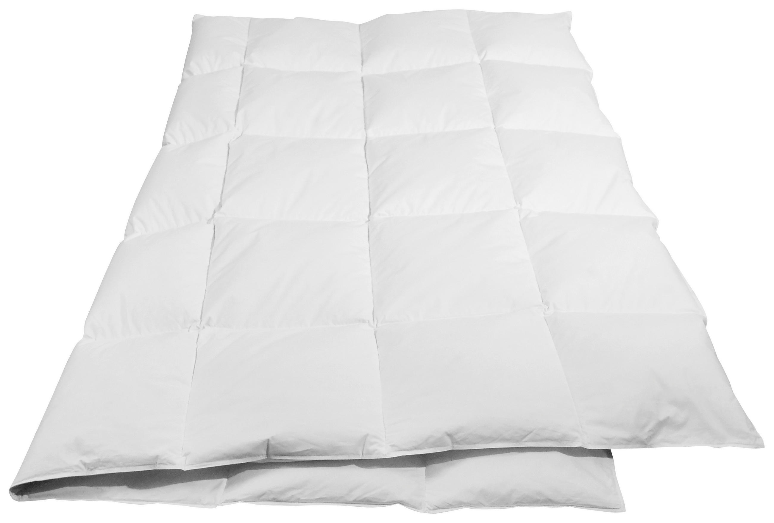 GANZJAHRESDUVET 160/210 cm LIPARI  - Weiss, Basics, Textil (160/210cm) - Billerbeck