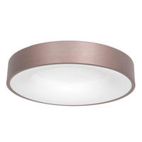 LED-DECKENLEUCHTE Ringlede 38/9 cm   - Bronzefarben, Basics, Kunststoff/Metall (38/9cm)