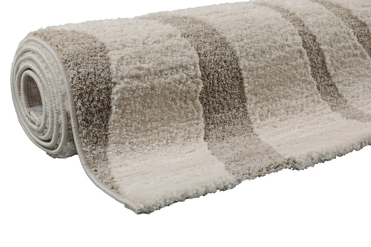 WEBTEPPICH 140/200 cm Björn Creme, Beige  - Beige/Creme, Design, Textil (140/200cm) - Novel