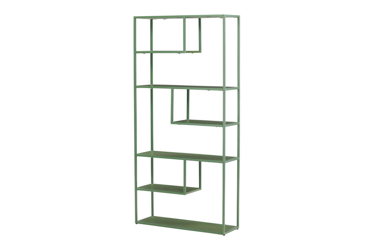 ABLAGE 80/164/26 cm  - Grün, MODERN, Metall (80/164/26cm) - Livetastic