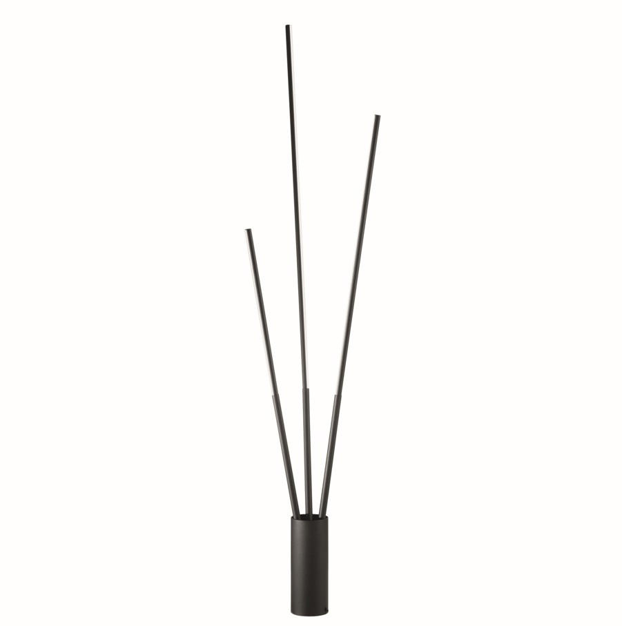 Luce ambiente Design Led-Stehleuchte Luce Ambiente e Design Schwarz 164 cm