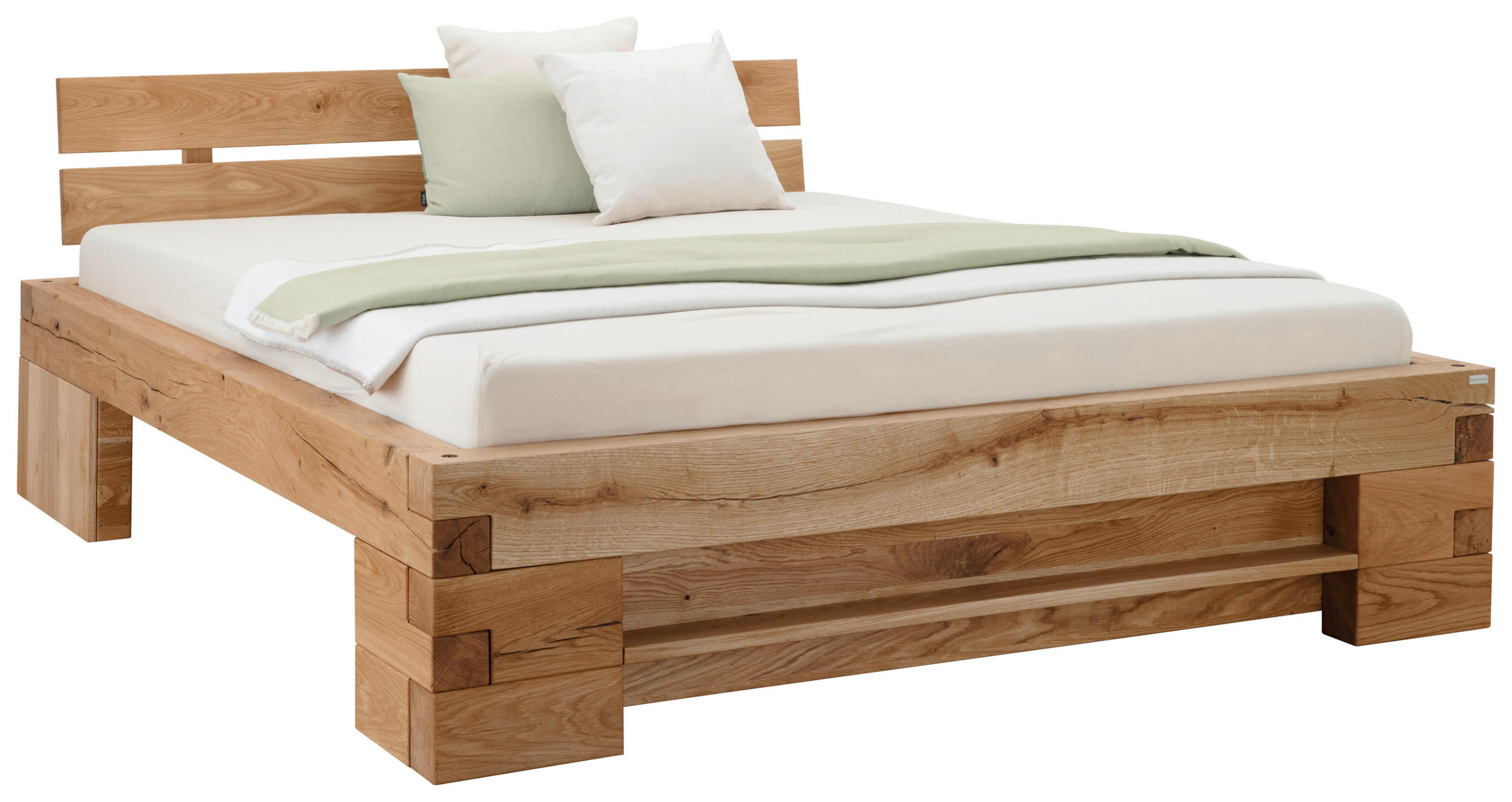 BETT 140/200 cm  in Eichefarben  - Eichefarben, Natur, Holz (140/200cm) - Linea Natura