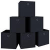 FALTBOX  - Schwarz, Basics, Kunststoff (27/28/27cm) - MID.YOU