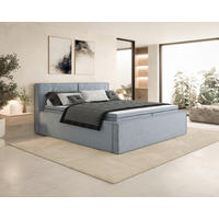 BOXBETT 180/200 cm  in Grau  - Grau, MODERN, Textil (180/200cm) - MID.YOU