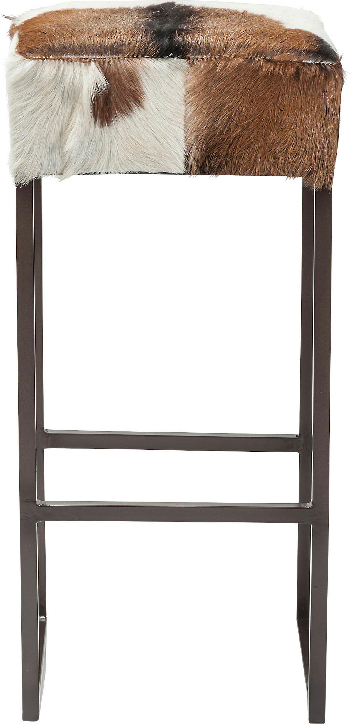 TRESENSTUHL in Braun, Schwarz, Weiß  - Schwarz/Braun, Design, Textil/Metall (35/74/35cm)