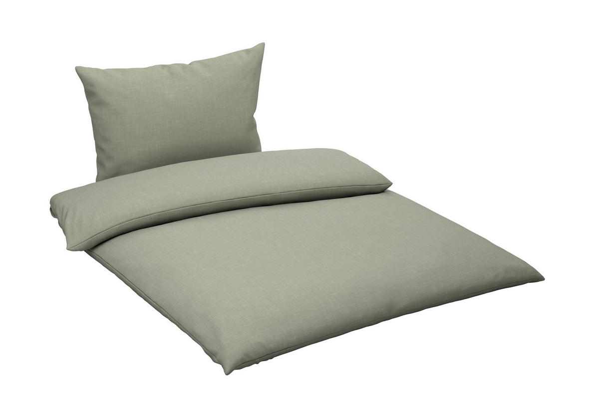 POVLEČENÍ, flanel, zelená, 140/200 cm - zelená, textil (140/200cm) - Esposa