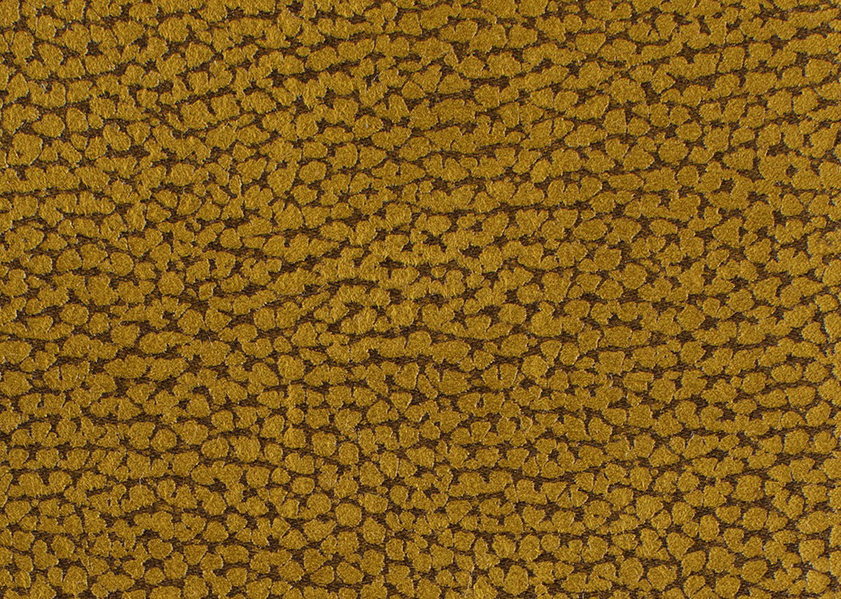 ECKSOFA in Flachgewebe Braun, Grün  - Chromfarben/Braun, Konventionell, Textil/Metall (250/163cm) - Beldomo System