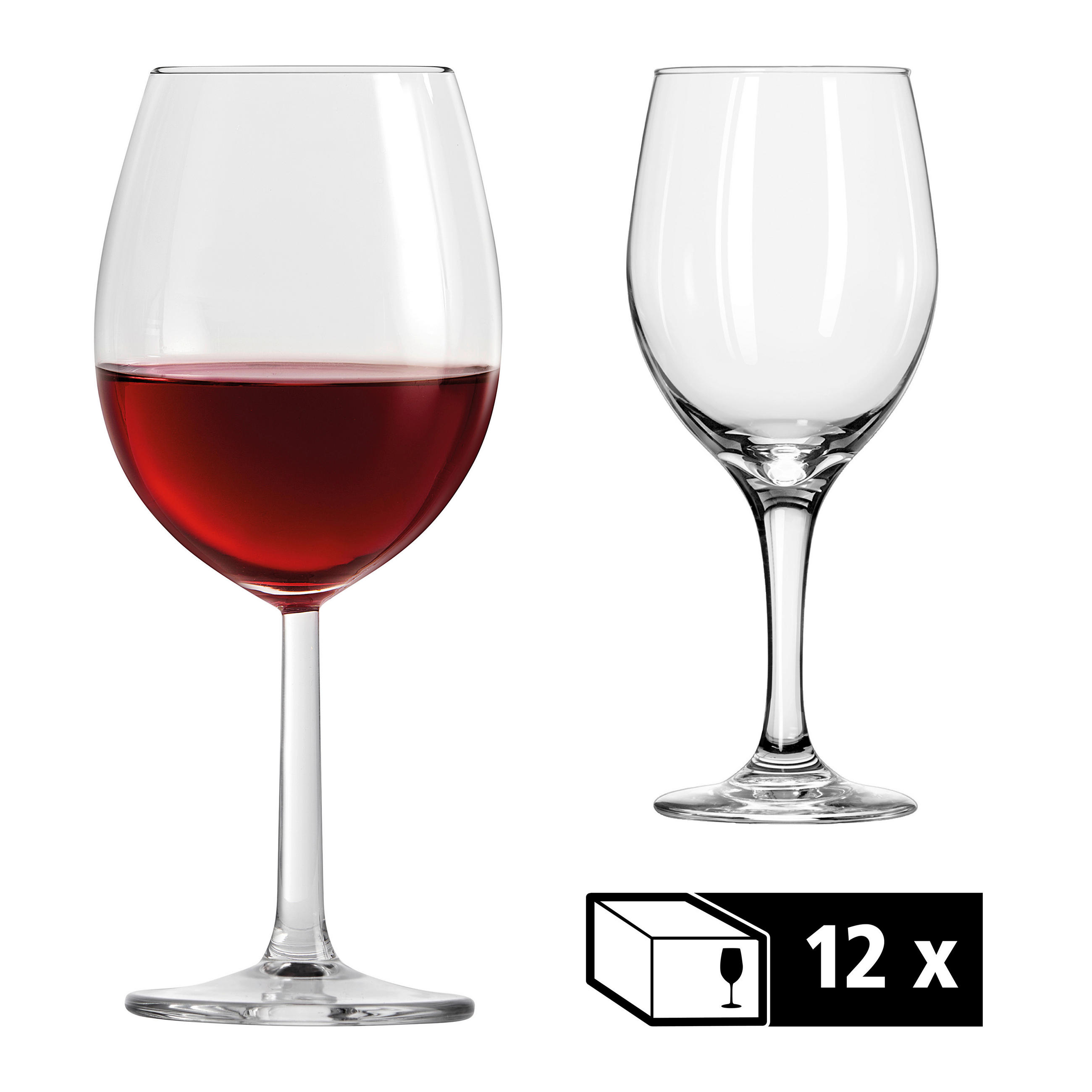 GLÄSERSET PERCEPTION  12-teilig  - Klar, Basics, Glas (10/22,5cm)