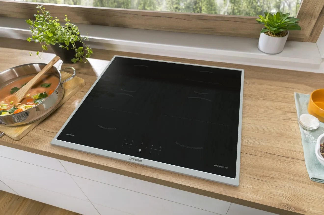 BACKOFENSET BSET017DG  - Schwarz, Basics, Glas/Kunststoff (59,5/5,4/52cm) - Gorenje