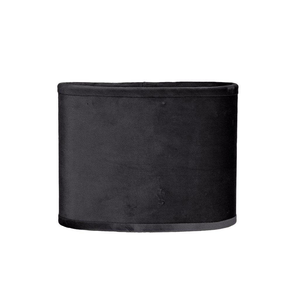 LAMPSKÄRM 23/18/13 cm   - svart, Basics, textil/plast (23/18/13cm)