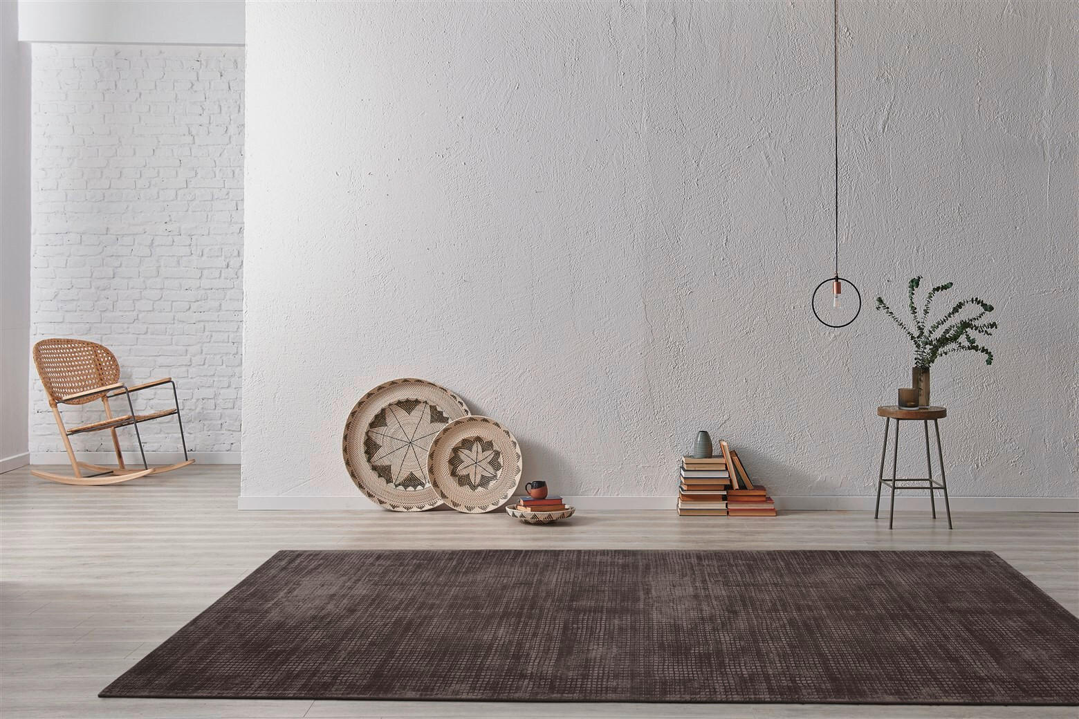 FLACHWEBETEPPICH 120/170 cm Bridget 125 Braun Braun  - Braun, KONVENTIONELL, Textil (120/170cm)