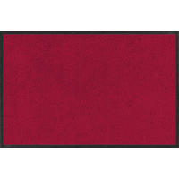 FUßMATTE  60/90 cm  Rot  - Rot, KONVENTIONELL, Kunststoff/Textil (60/90cm) - wash+dry