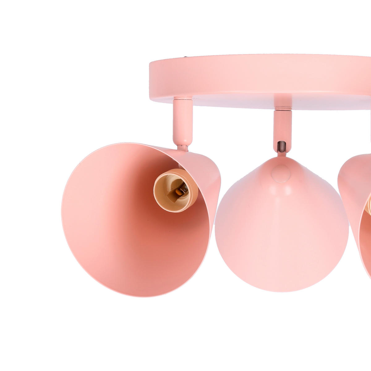 DECKENSTRAHLER 34/34/16 cm   - Pink, Trend, Metall (34/34/16cm)